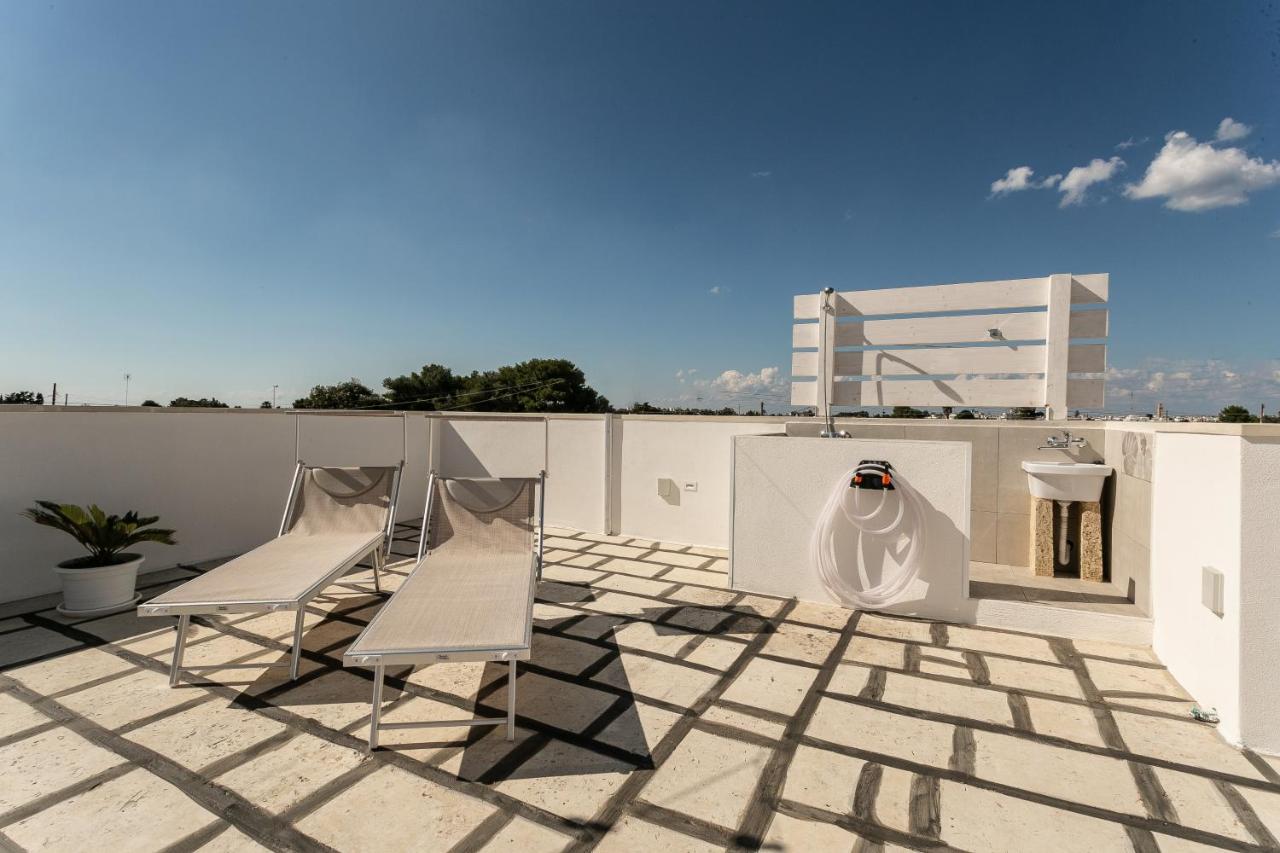 Resort Almaredamarra Con Piscina E Idromassaggio Sul Mare Torre San Giovanni Ugento Eksteriør bilde